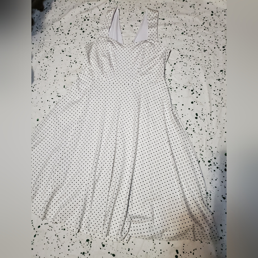 Empire Polkadot Dress